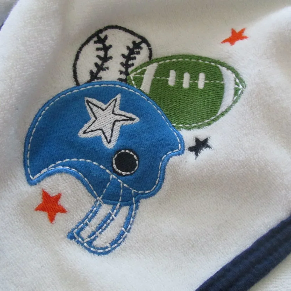 Gerber Terry Cloth Hooded Bath Towel Boys 30